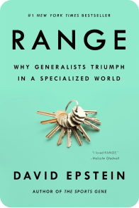 Cover of Range: Why Generalists Triumph in a Specialized World